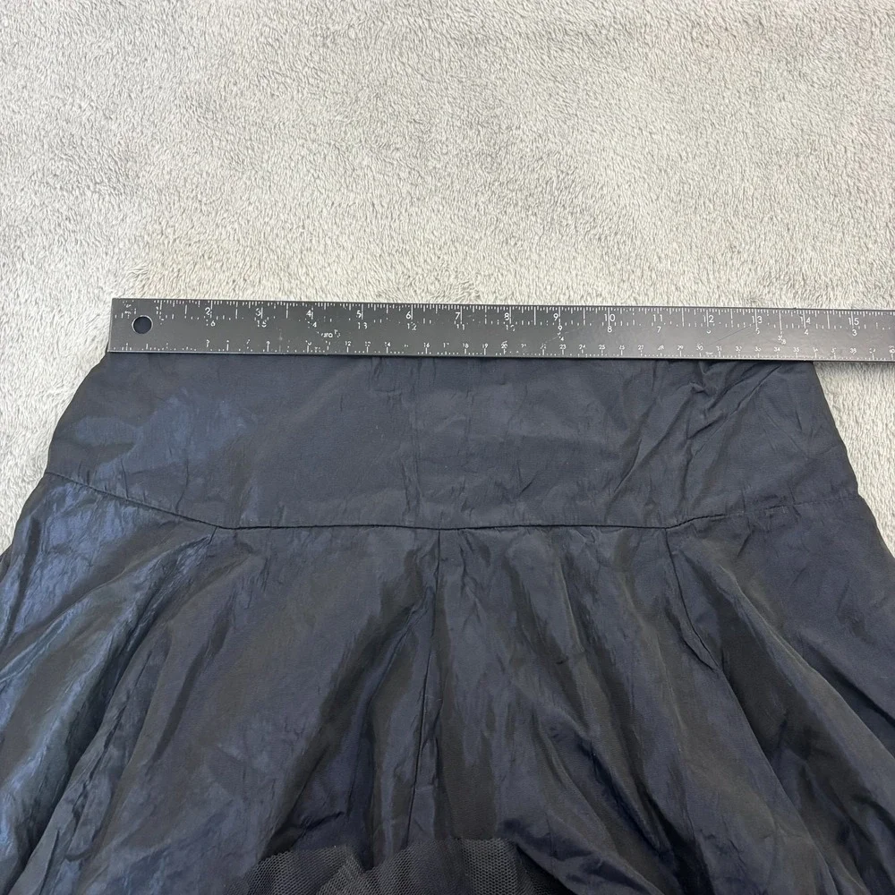 Monkey Wear Skirt Girls 16 Dark Blue Iridescent Tulle Fairy Grunge Festival Rave - Picture 10 of 12